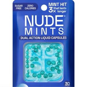 Dual Action Liquid Capsules - Mint